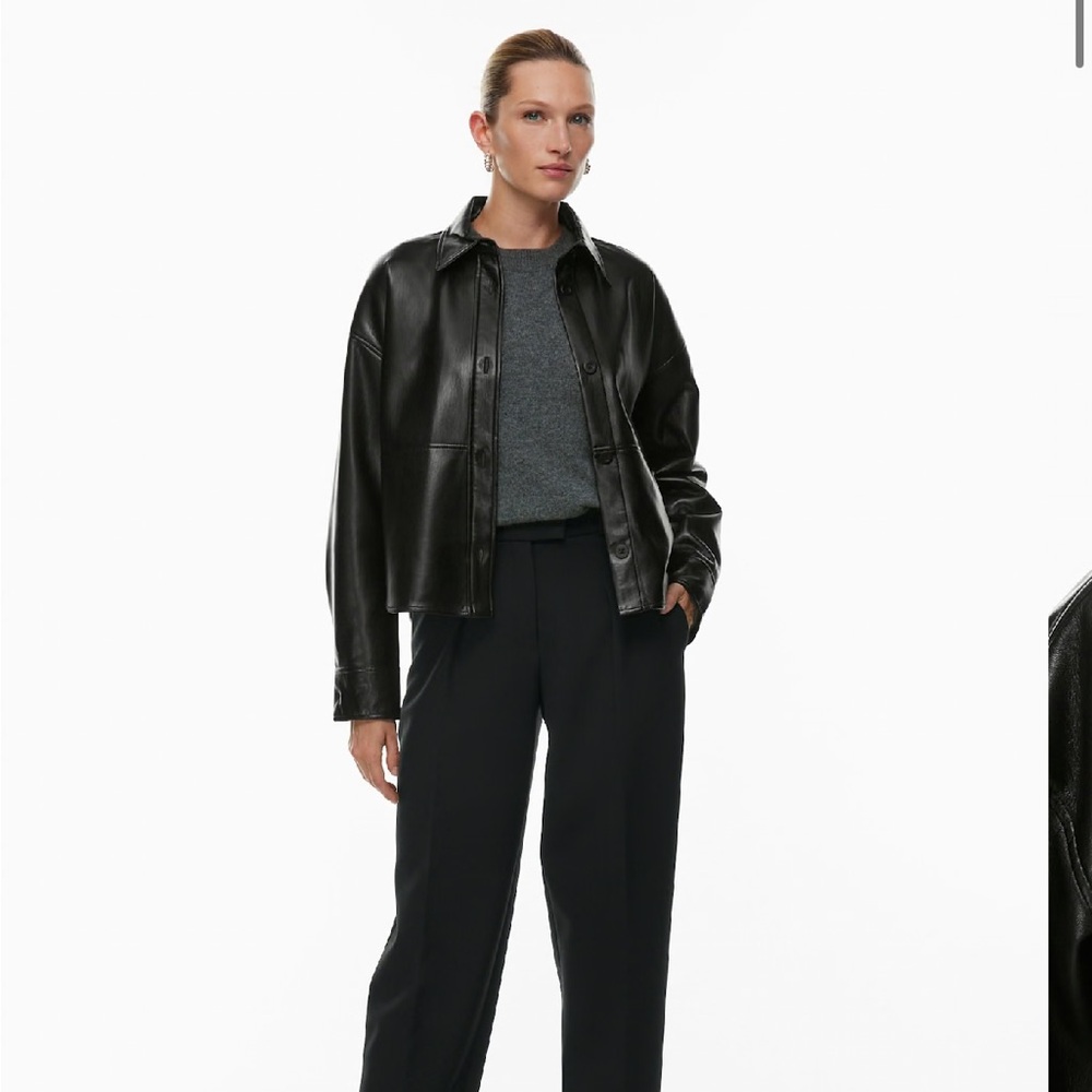 Aritzia Babaton Pelli Hip Shirt Jacket
